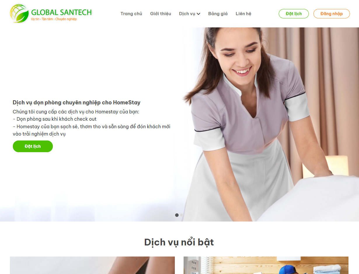 Web, App Global Santech